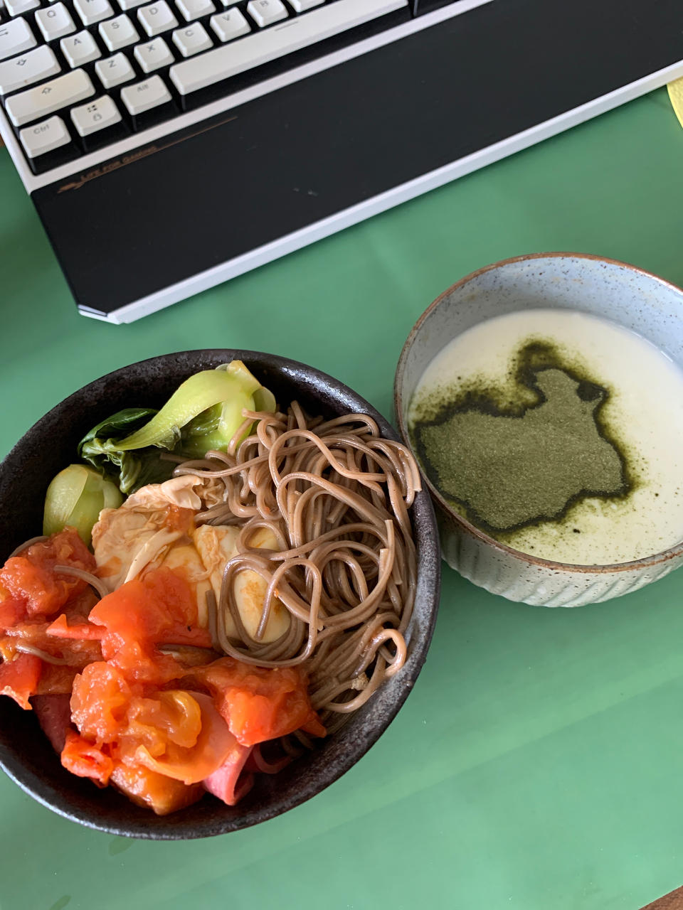 减脂荷包蛋焖荞麦面