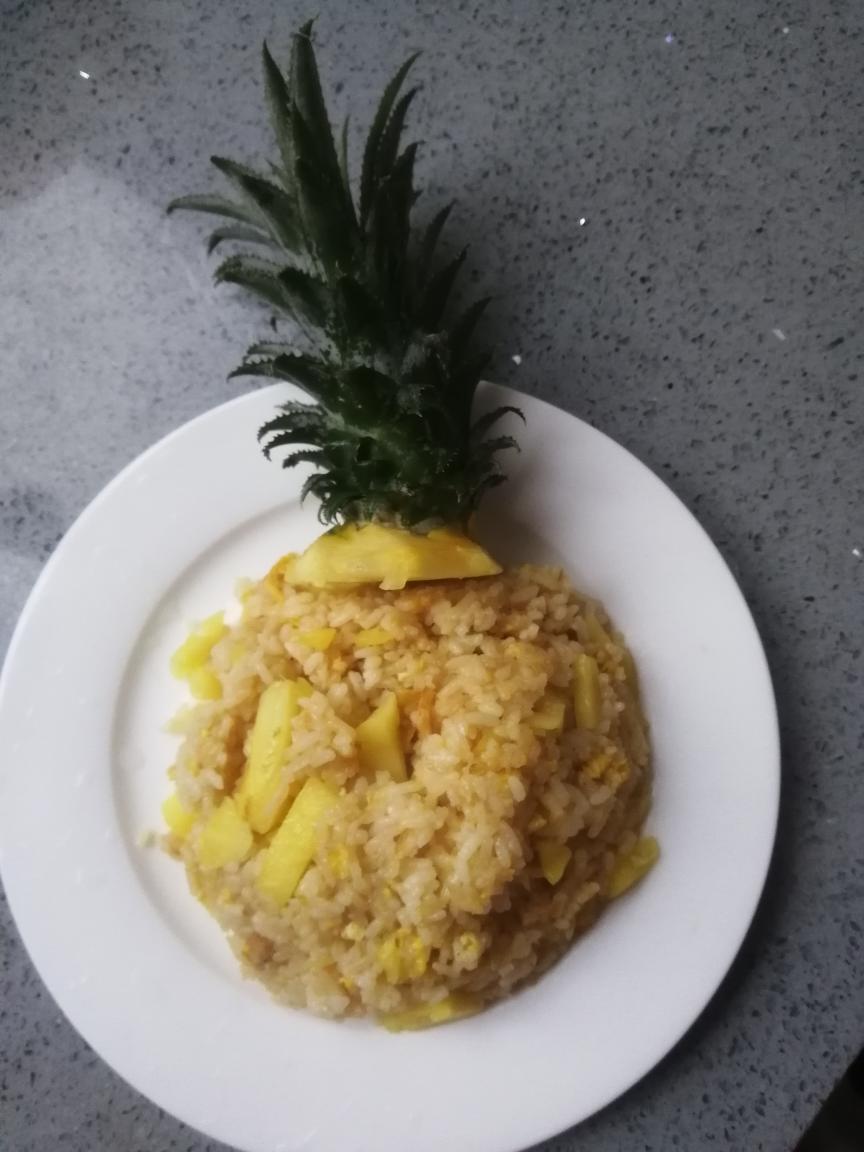 简易版菠萝炒饭