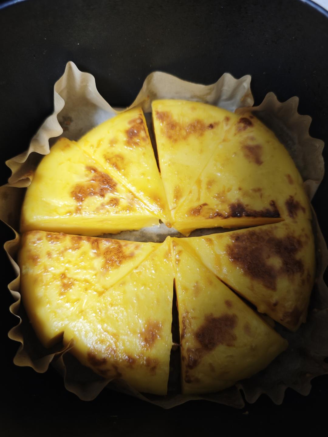 空气炸锅烤牛奶！外焦里嫩！好吃绝了！