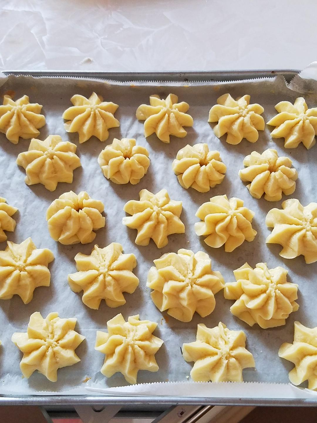 黄油曲奇（绝对成功的经验分享）