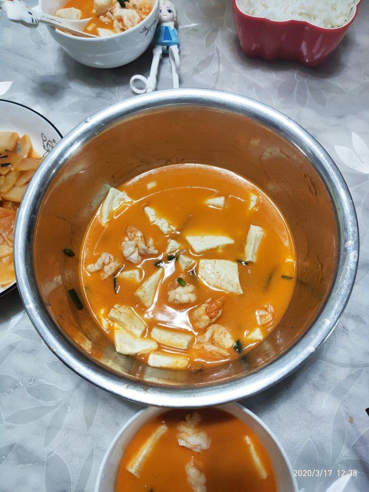 快手～鲜虾豆腐