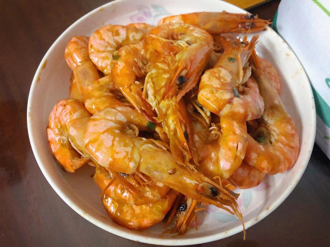 零失败的烧黑虎虾