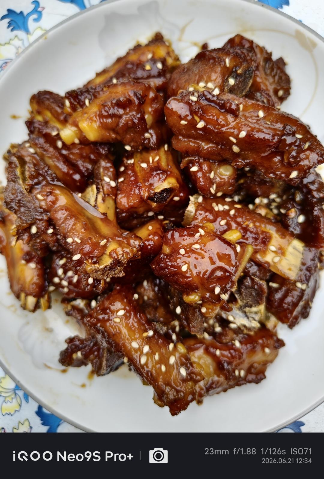 懒人版糖醋排骨