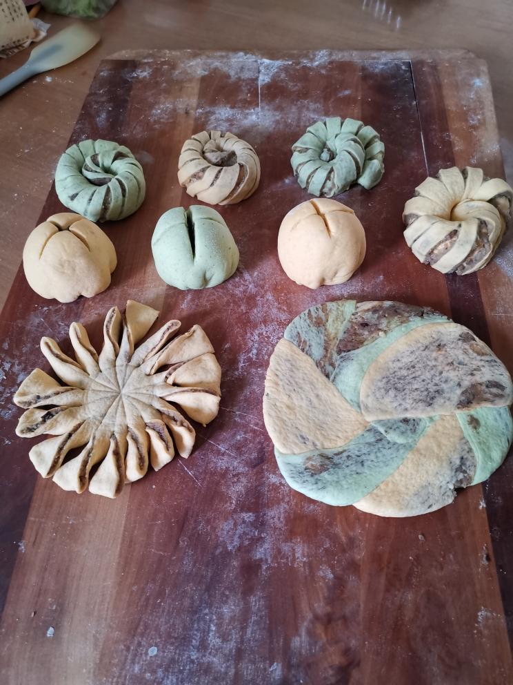 栗子馅面食的做法