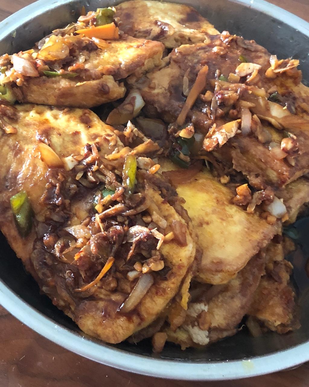 最下饭的锅塌豆腐