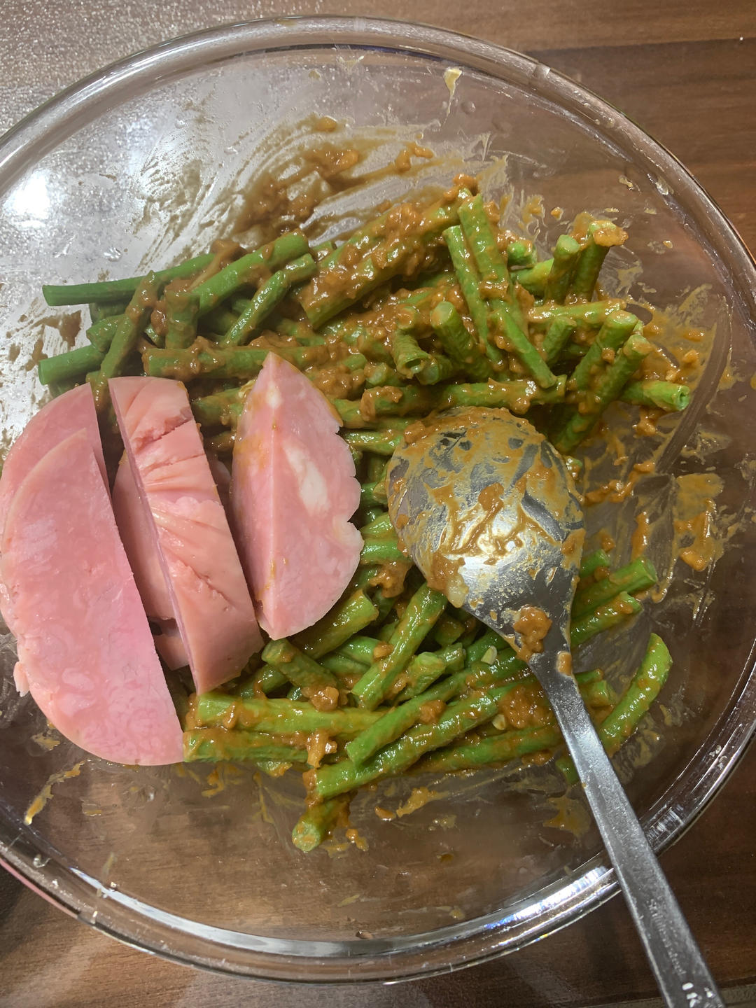 家常可口凉拌菜麻酱豆角
