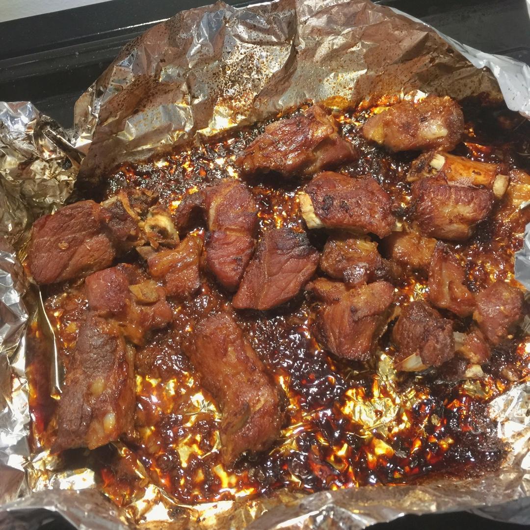 香到骨头里的蒜香排骨（烤箱）