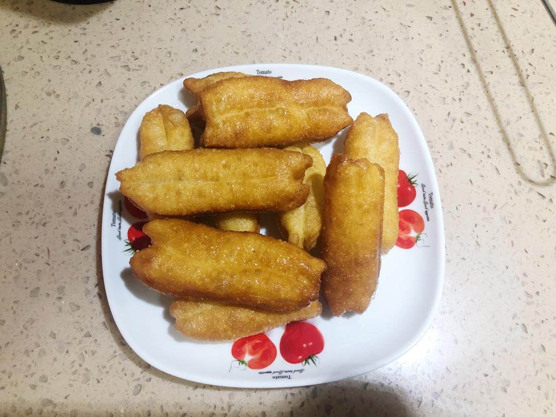 不加一滴水的酥脆奶香小油条
