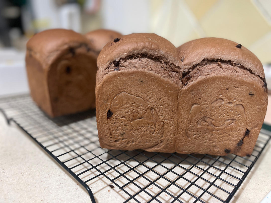 牛奶巧克力吐司