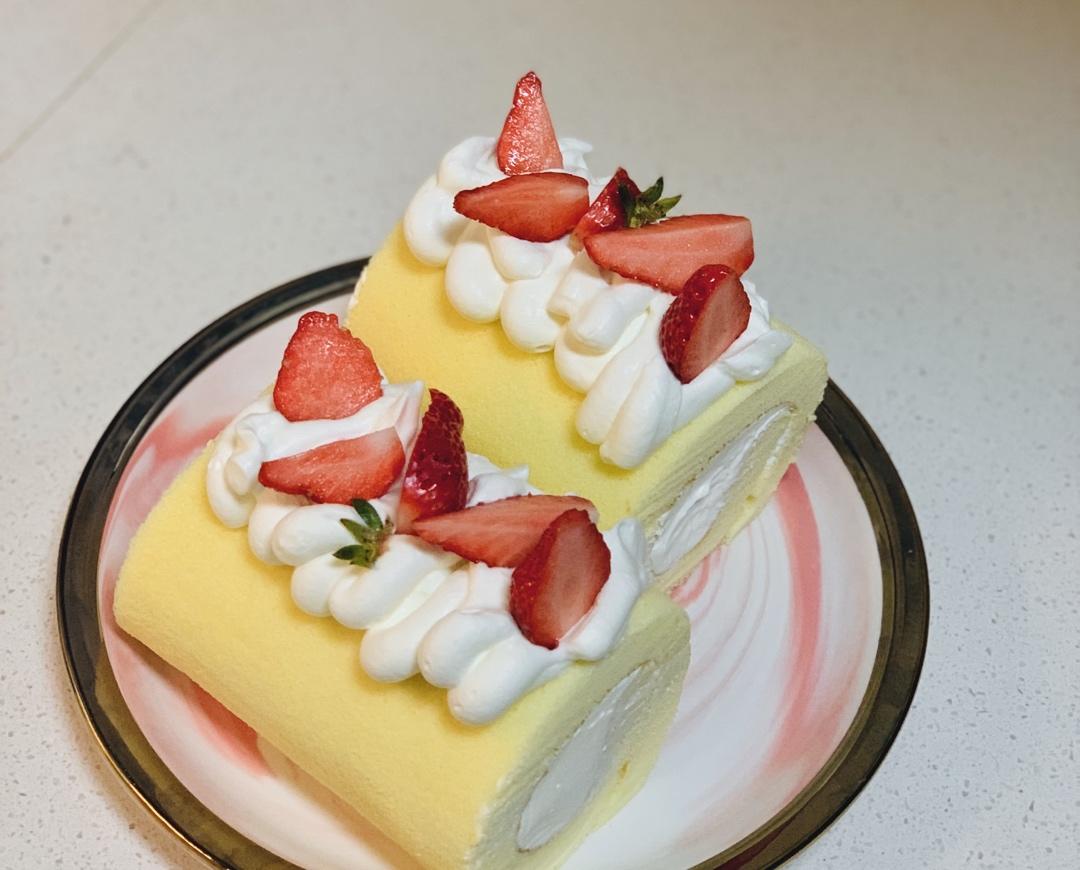 原味蛋糕卷(后蛋法)
