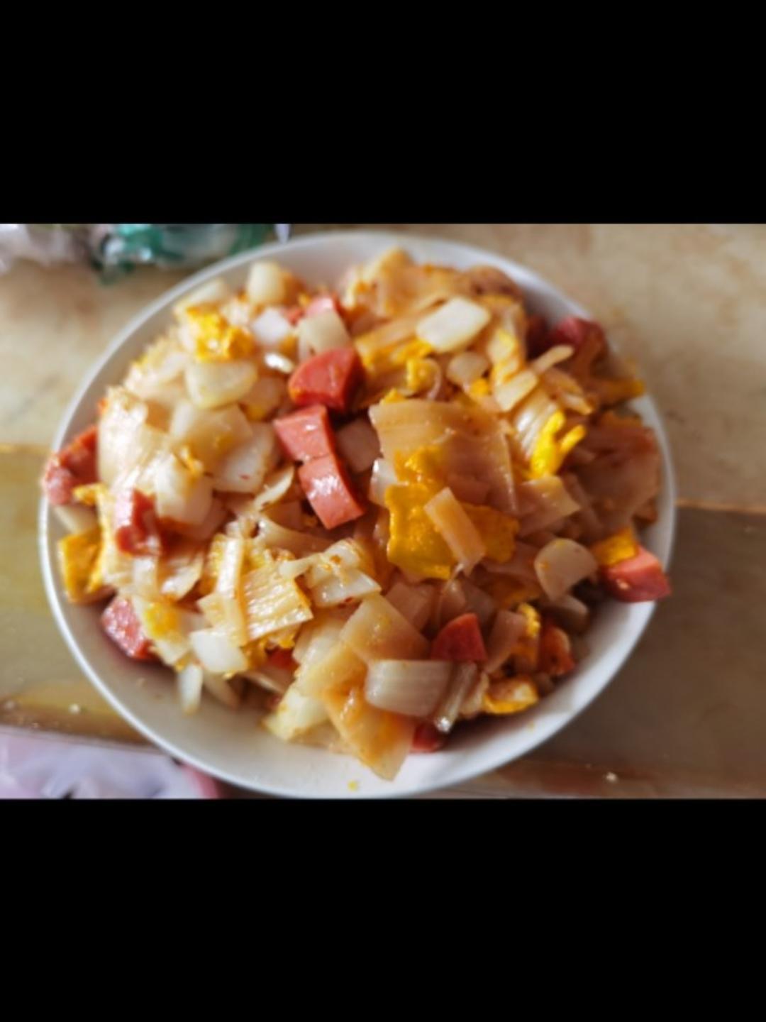 超级美味的东北烤冷面➕自制万能酱料【酱料是关键】