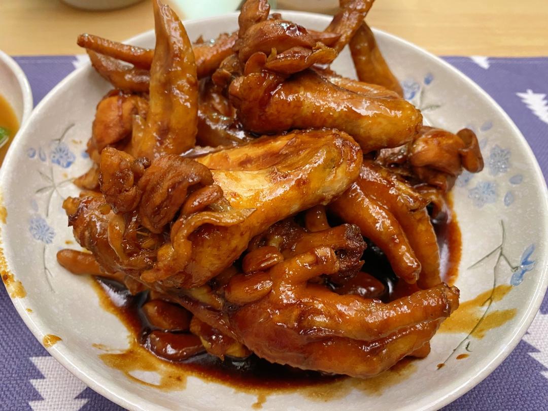 蒸卤鸡翅（鸡爪）-简易懒人版