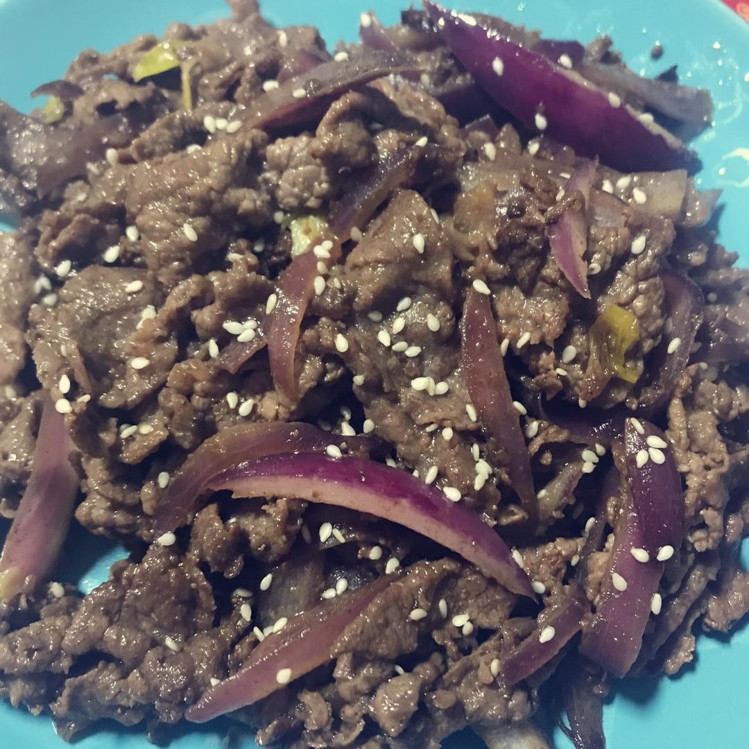 孜然牛肉（简单版）