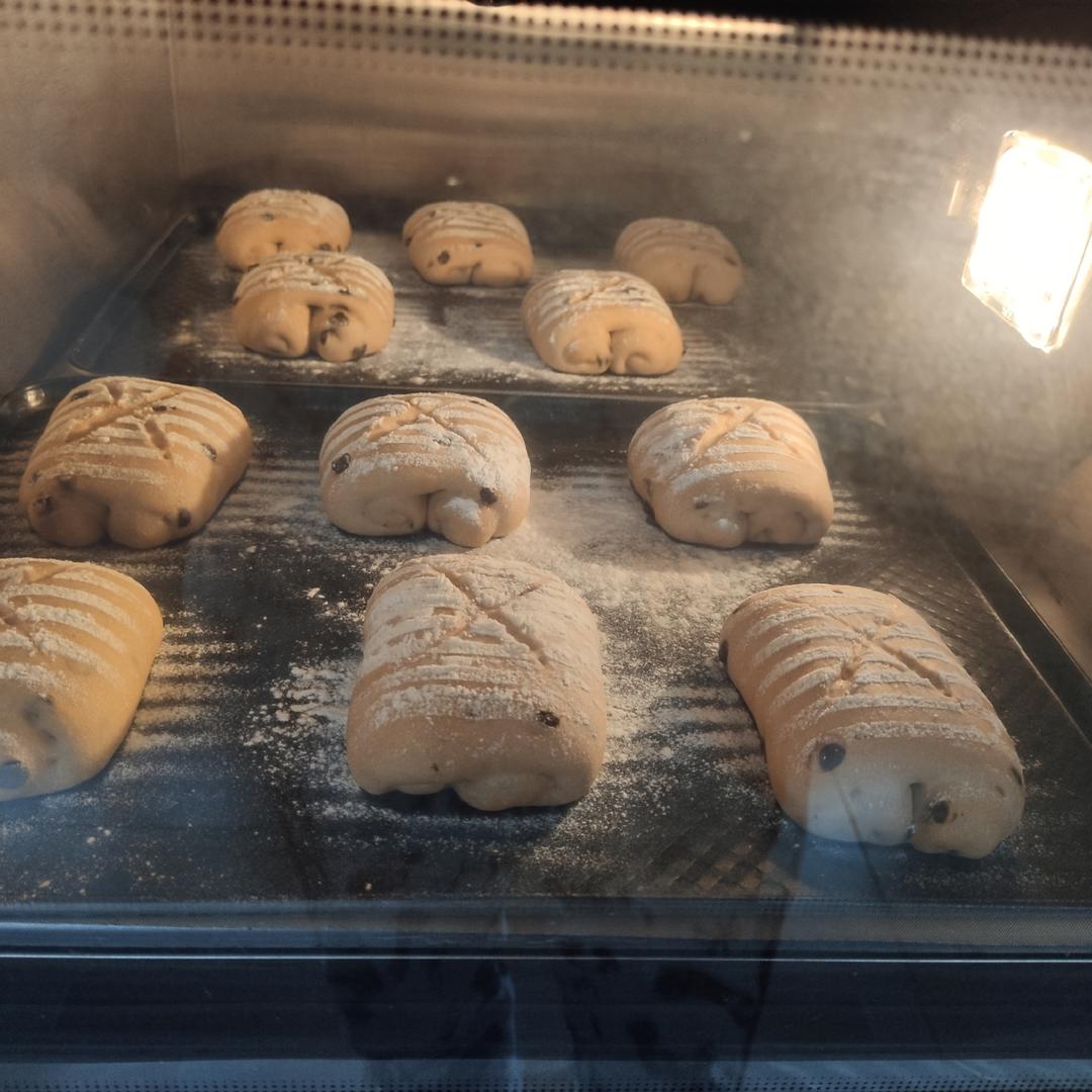 咖啡巧克力面包卷