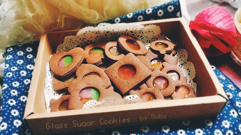 玻璃糖饼干