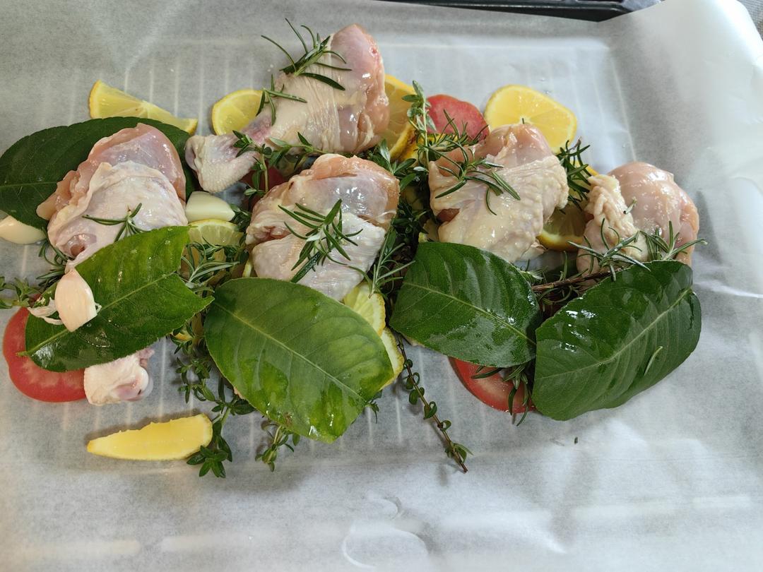超详细 入味马杀鸡迷迭香烤鸡腿（翅）宴客必备