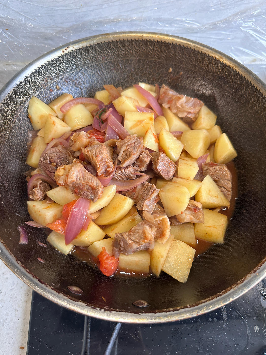 番茄土豆炖牛腩