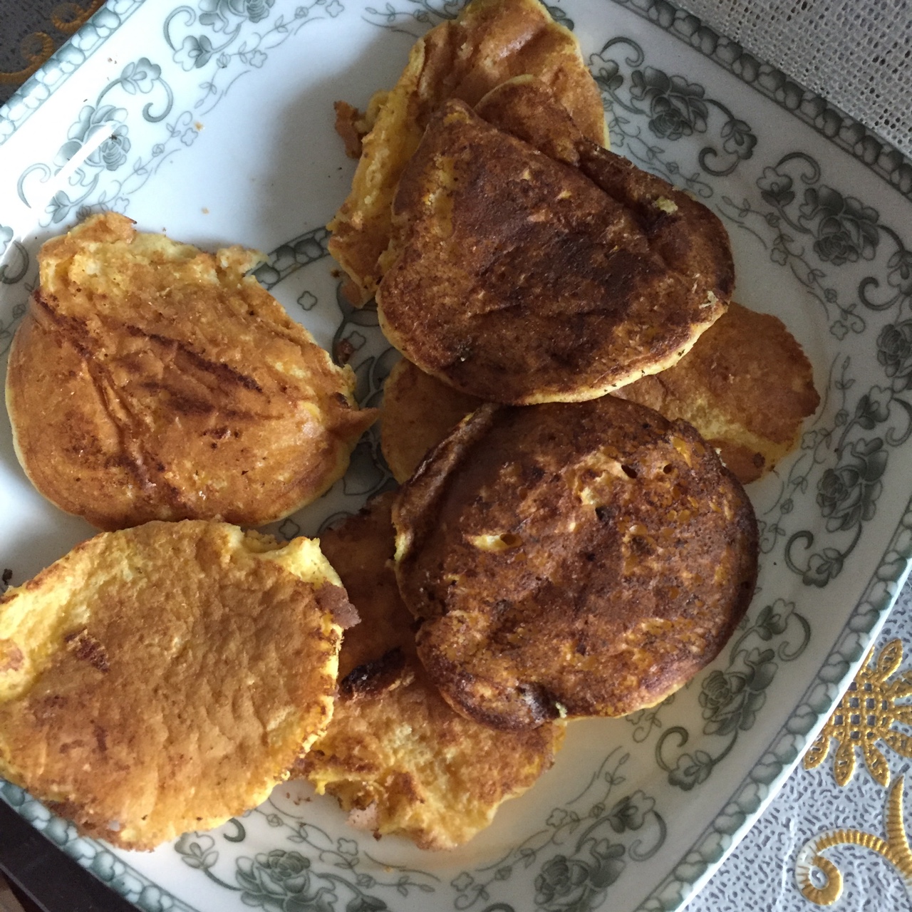 南瓜鸡蛋饼