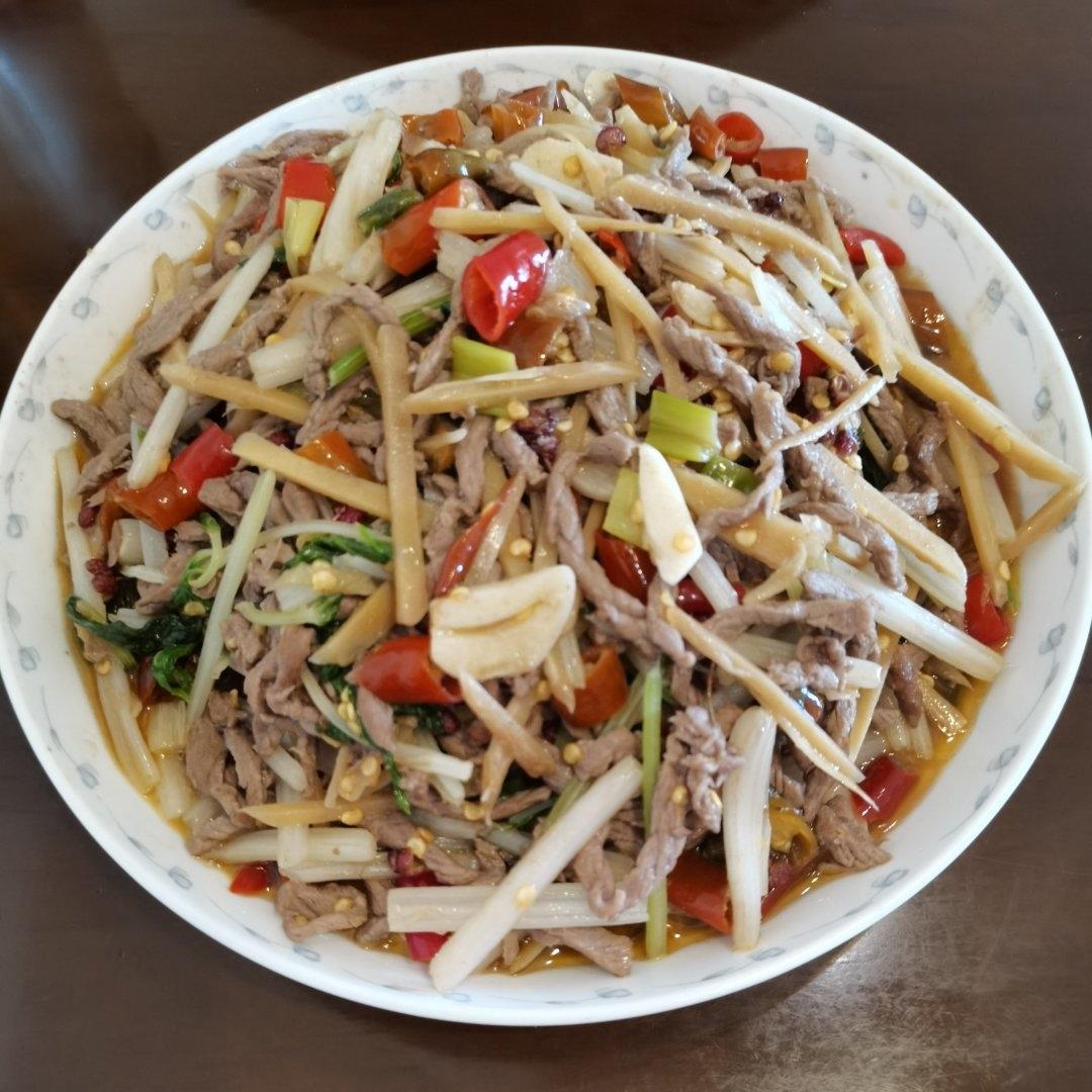 泡椒牛肉丝