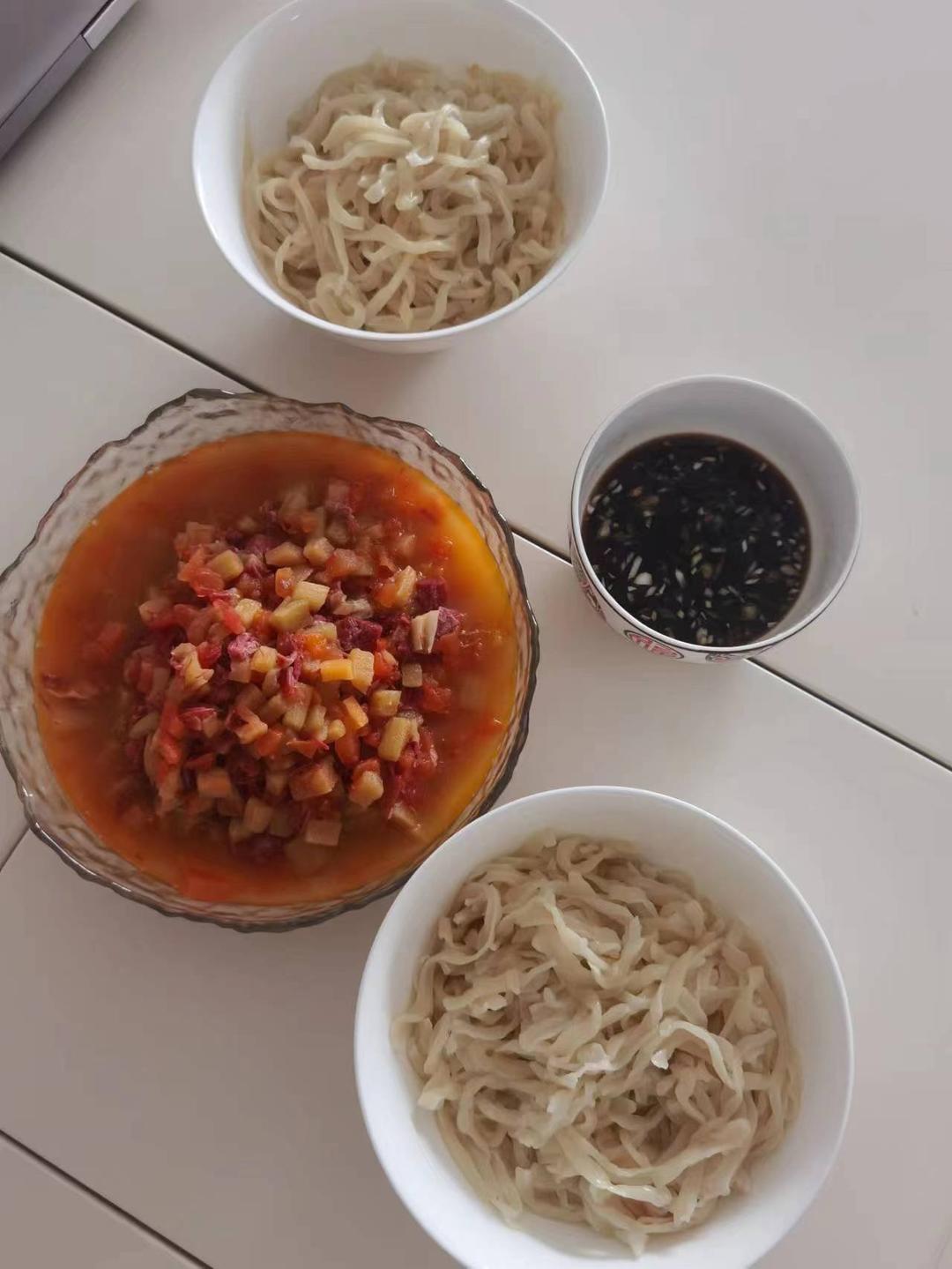 茄子卤🍆面条🍜简单版！