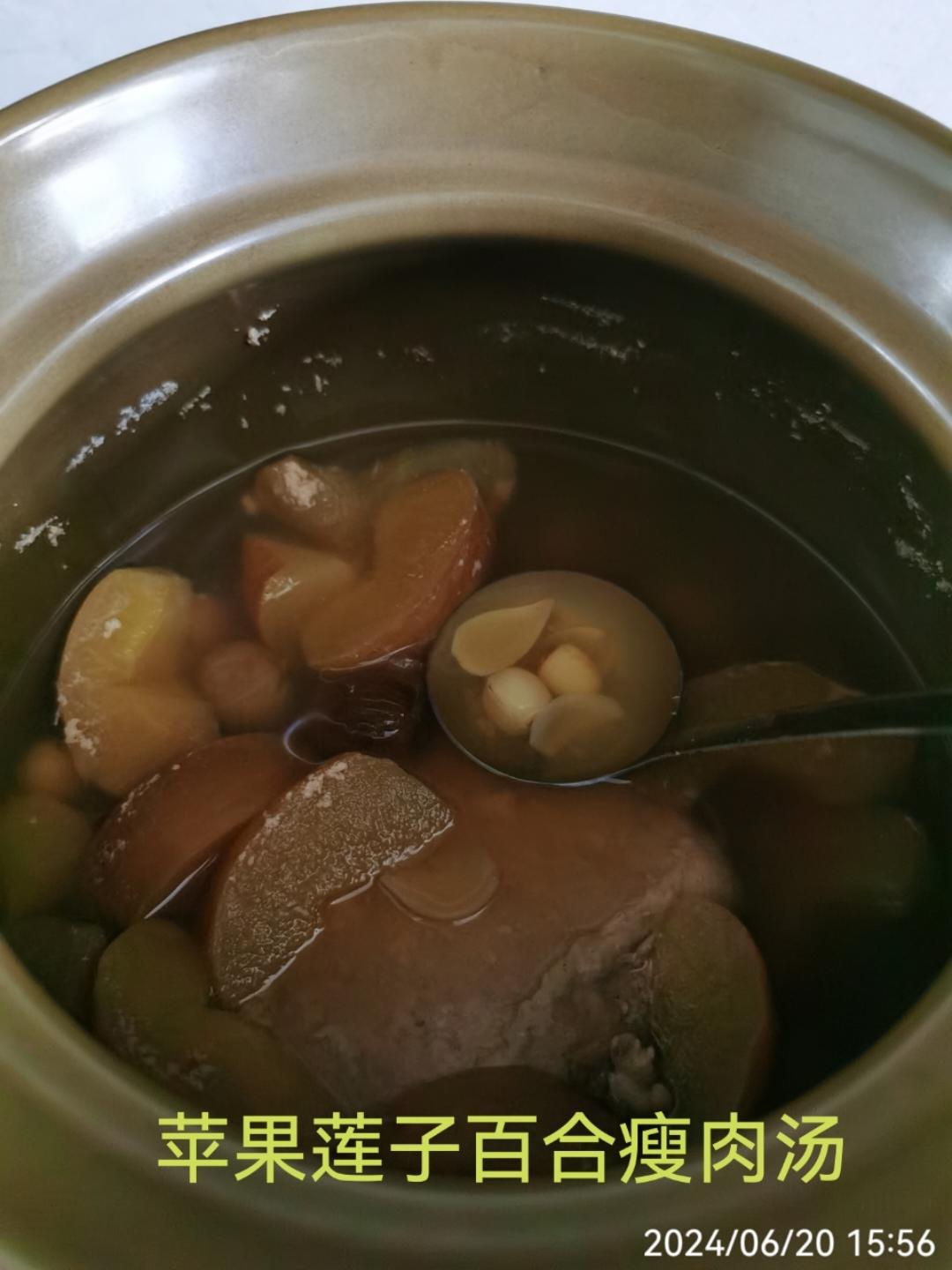 鲜无花果苹果瘦肉汤