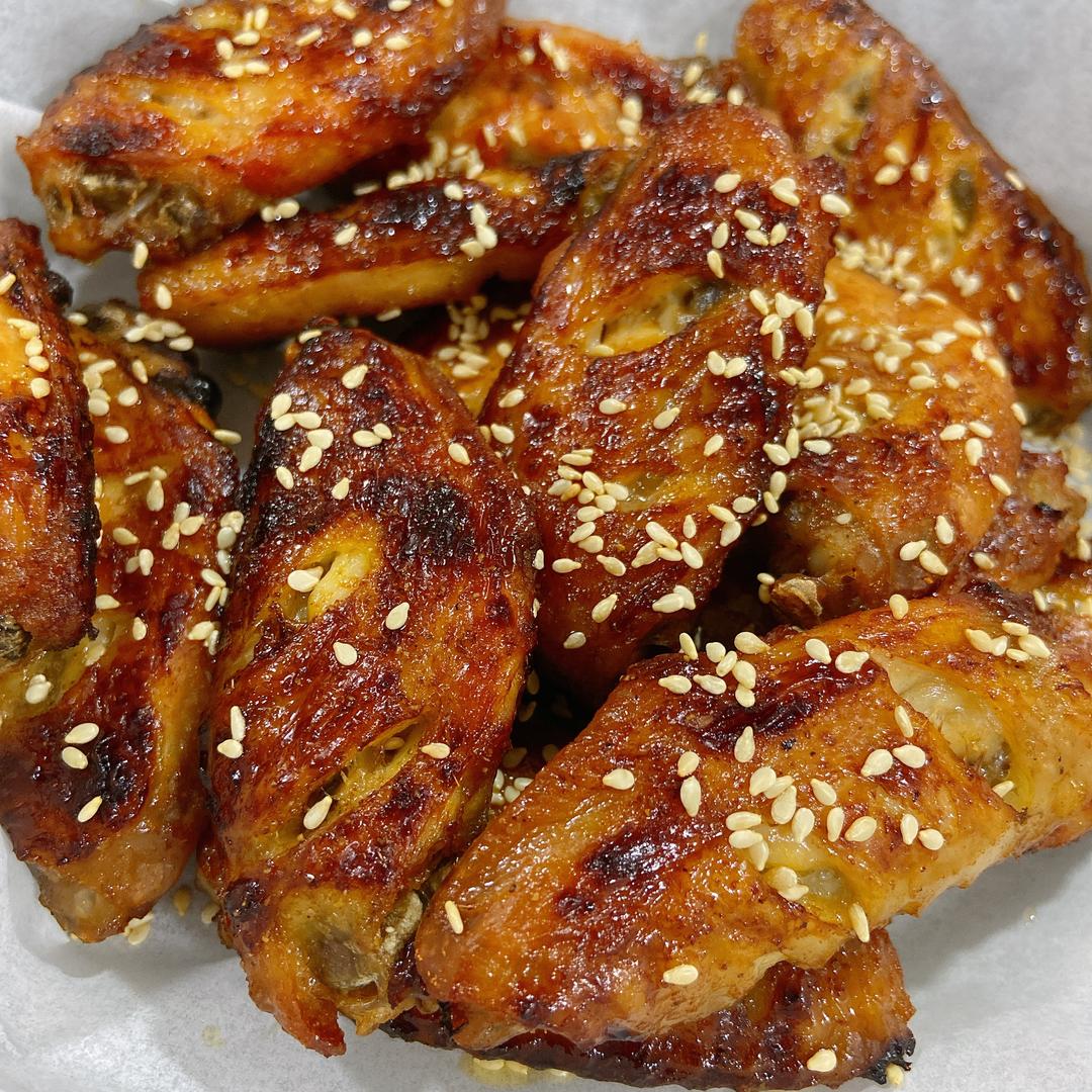 新奥尔良孜然蜂蜜烤鸡翅的做法