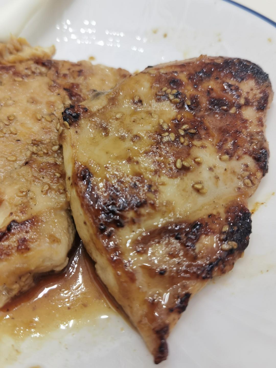 减脂可吃～鲜嫩多汁煎鸡排🍗