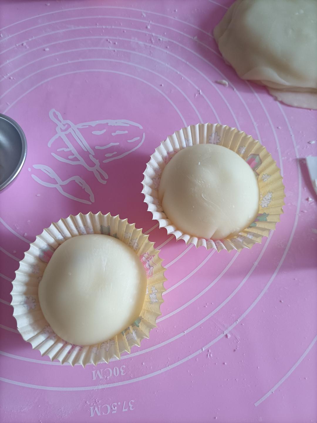 腹黑白胖子——奥利奥雪媚娘