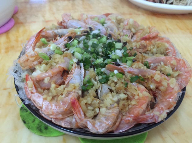 蒜蓉粉丝蒸大虾
