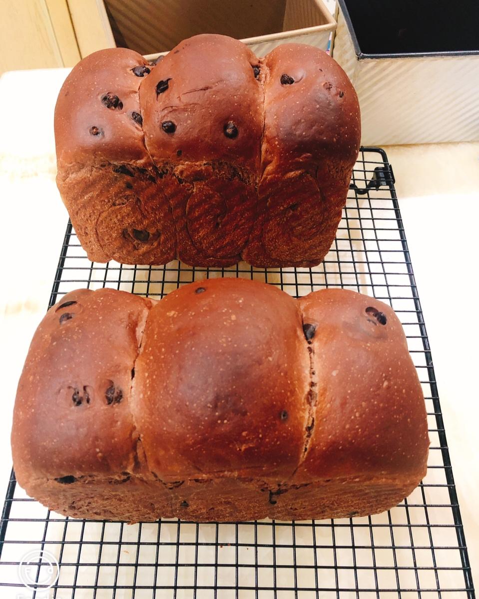 奶油巧克力吐司