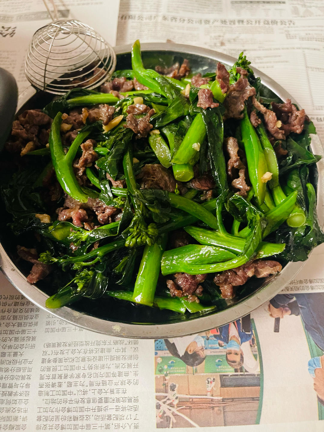 芥蓝炒牛肉（潮汕版）