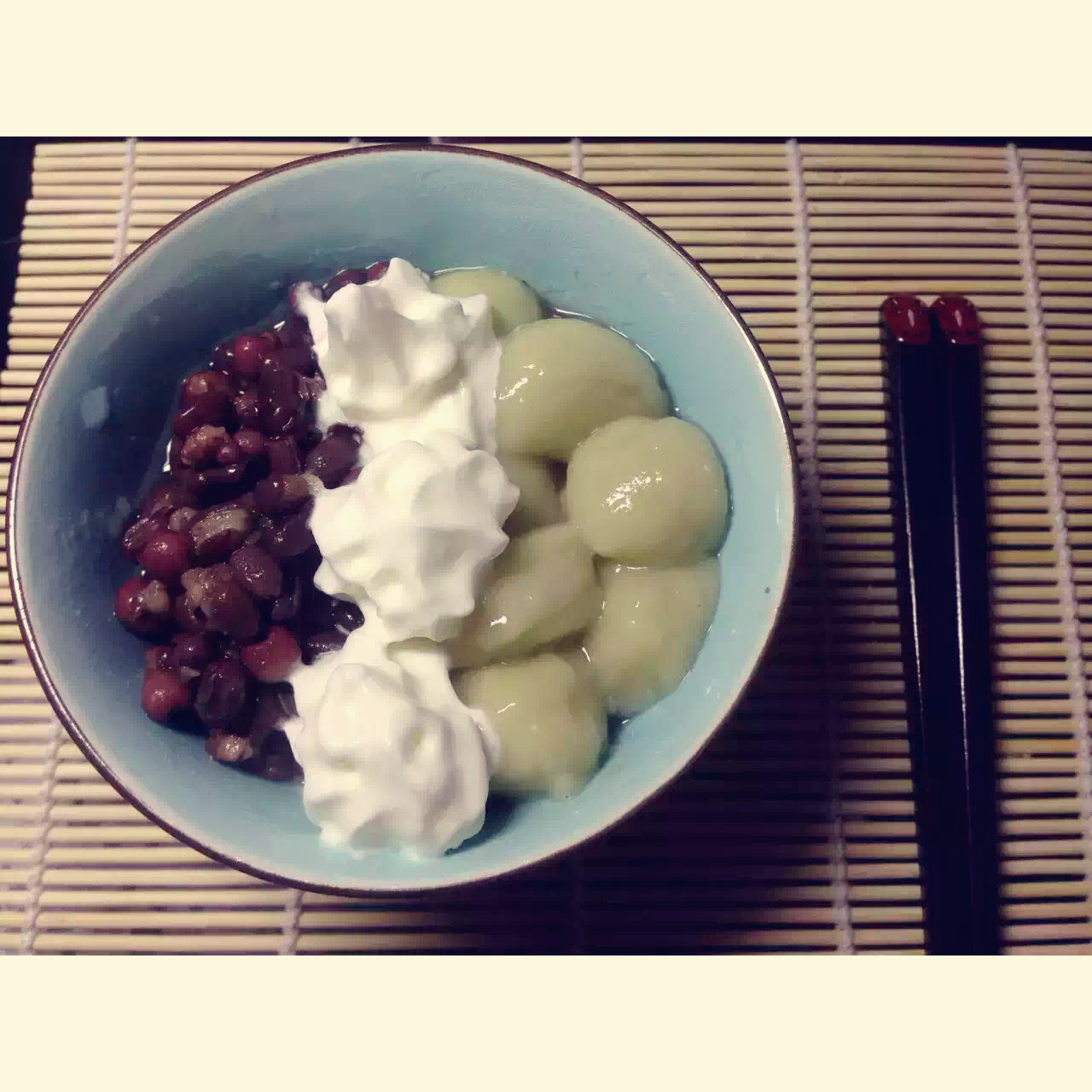 抹茶糯米丸子（三人份）