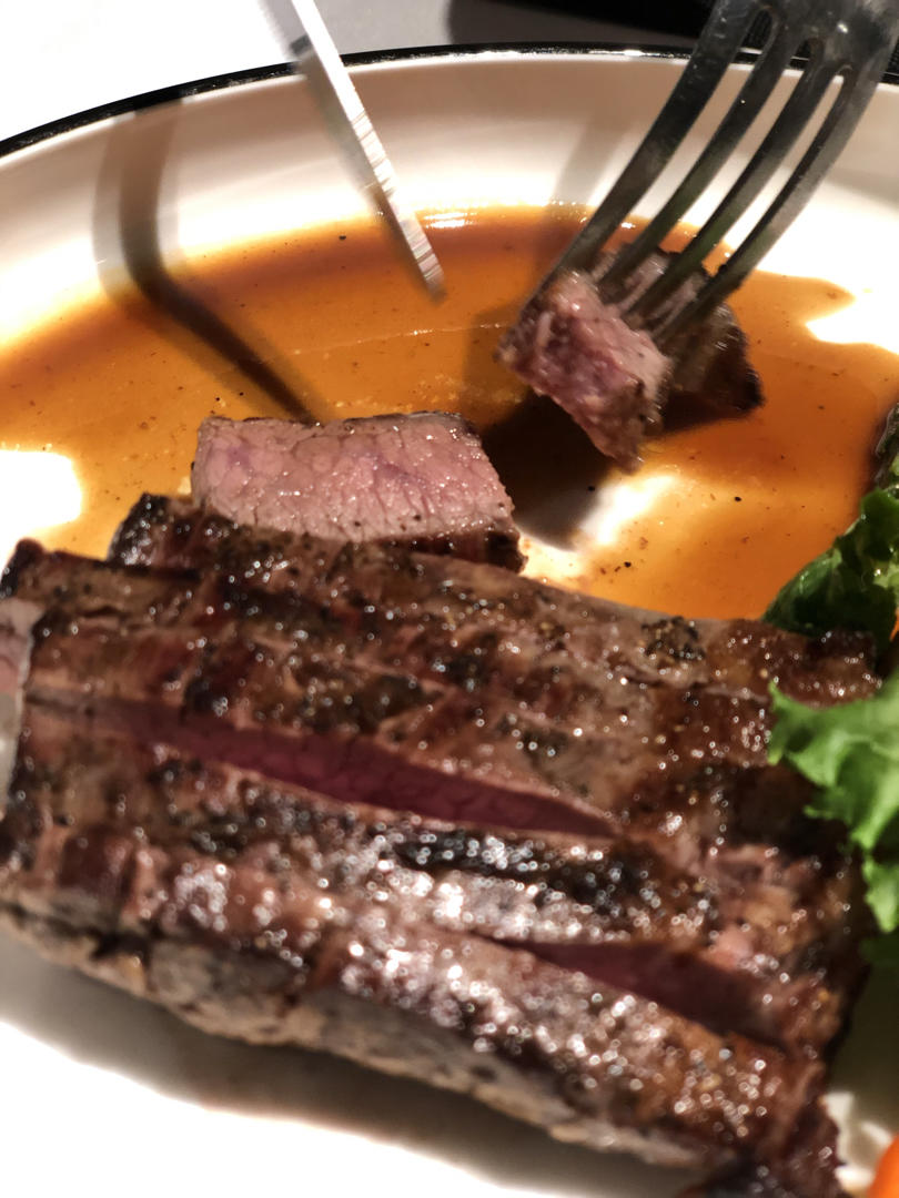 1分40秒牛排🥩（不用腌制、不反复翻面）巨好吃！