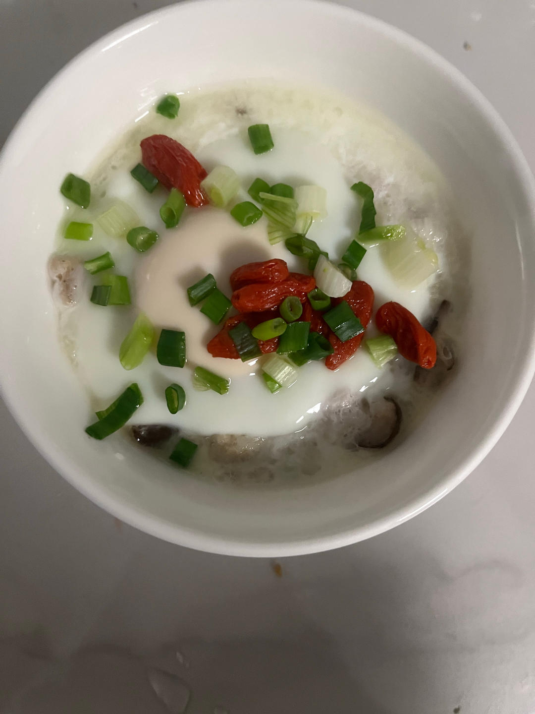 山药肉糜蒸蛋