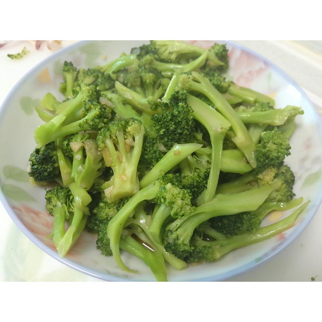 蚝油蒜蓉西兰花