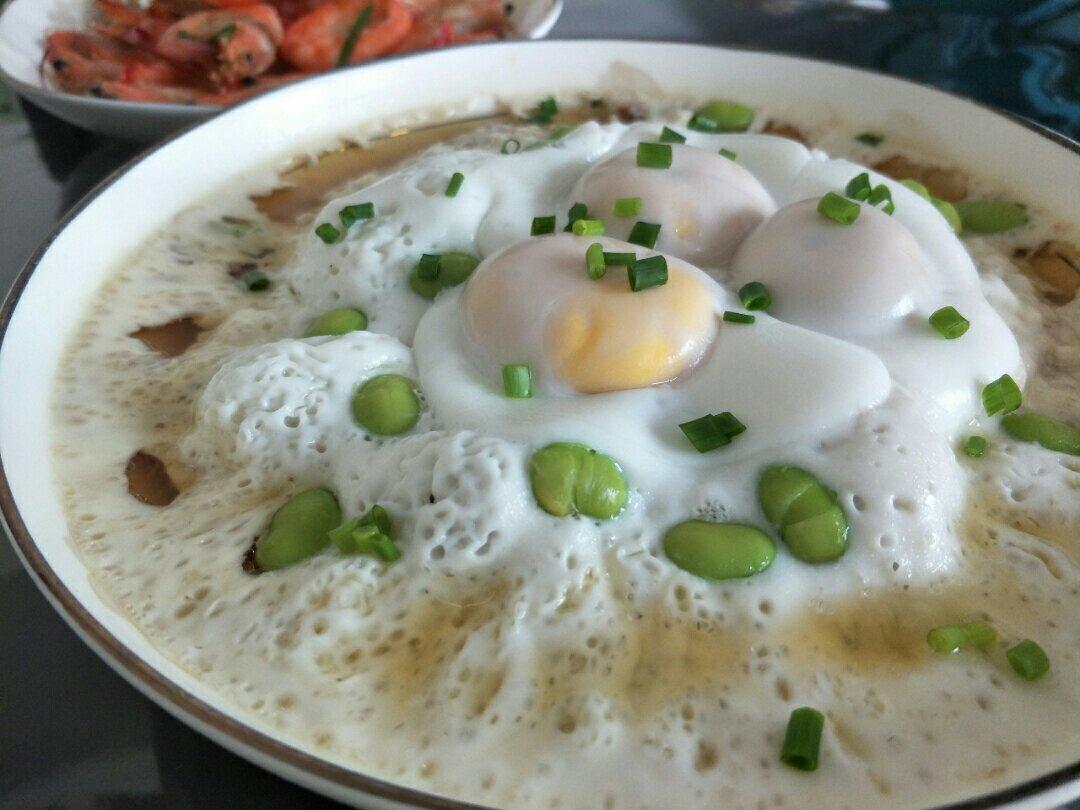 老上海风味的肉饼子蒸蛋