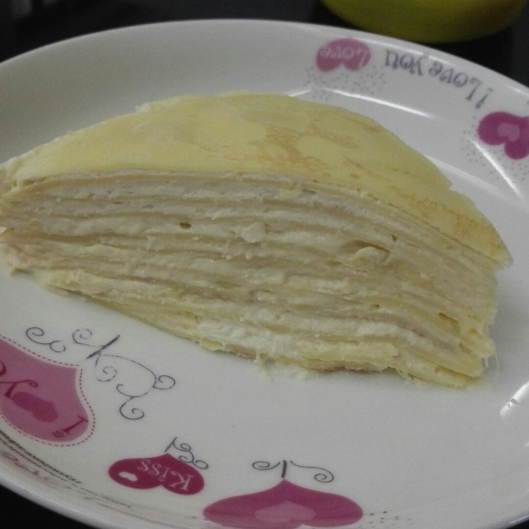 榴莲千层蛋糕#皮黑森林#