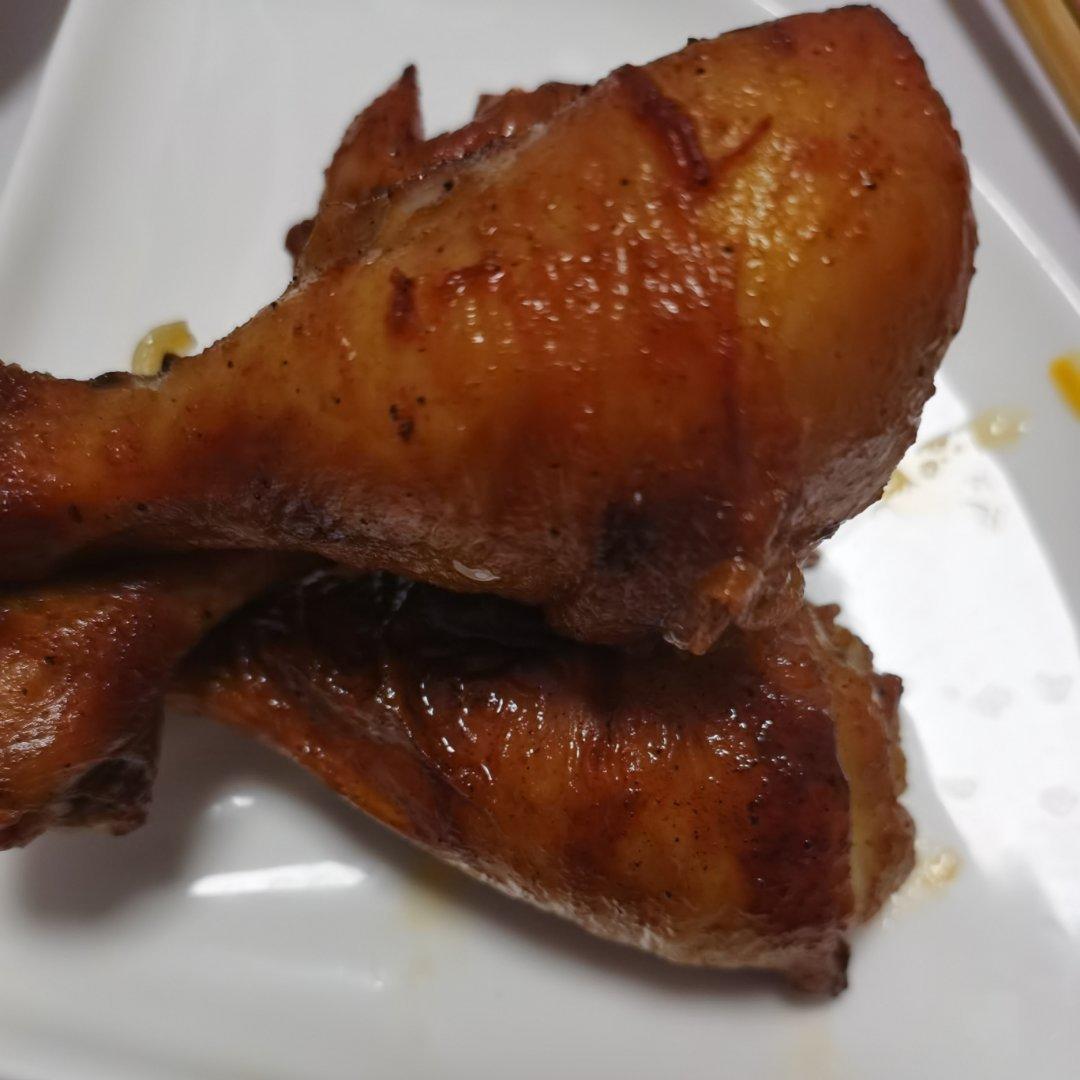 外焦里嫩烤鸡腿「烤箱版」