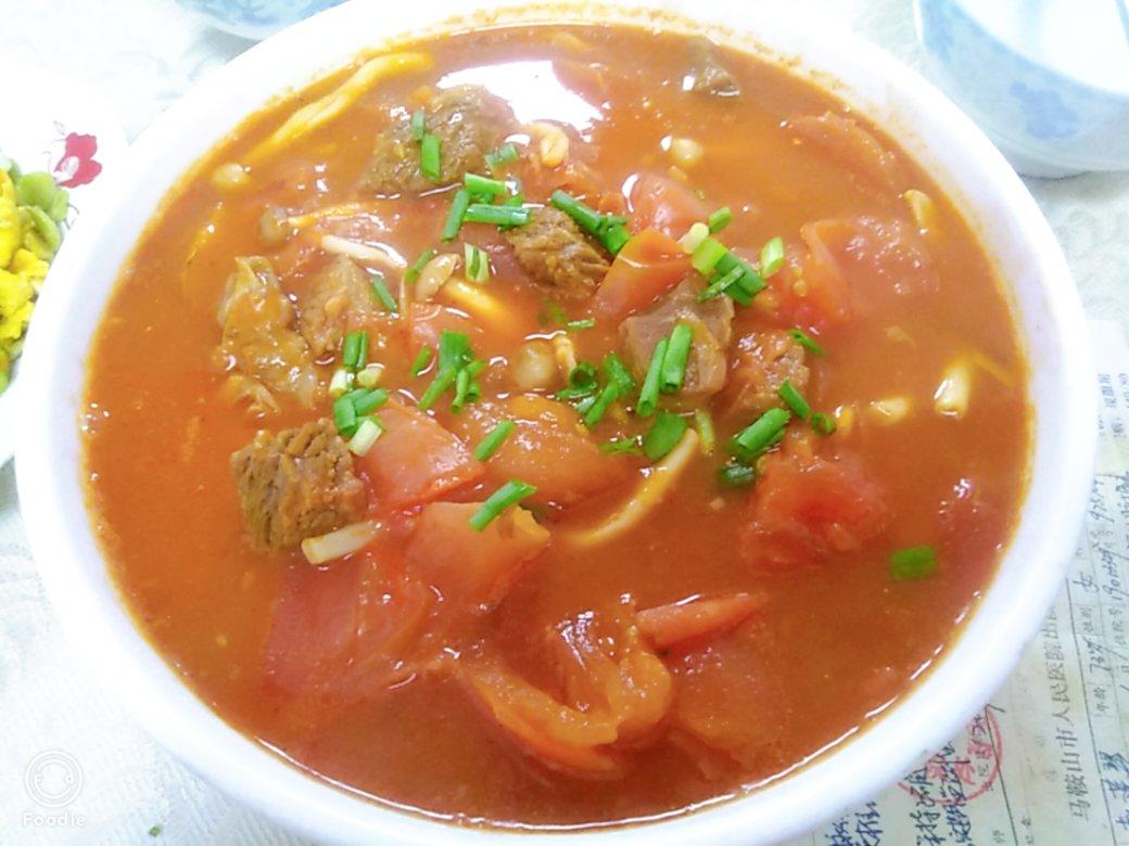 番茄金针菇肥牛卷