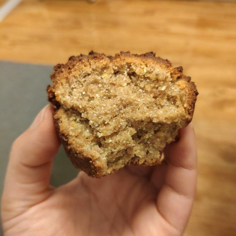 100%粗粮橙香蓝莓马芬丨健康·烘焙