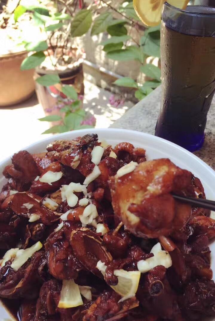 焖鸡肉