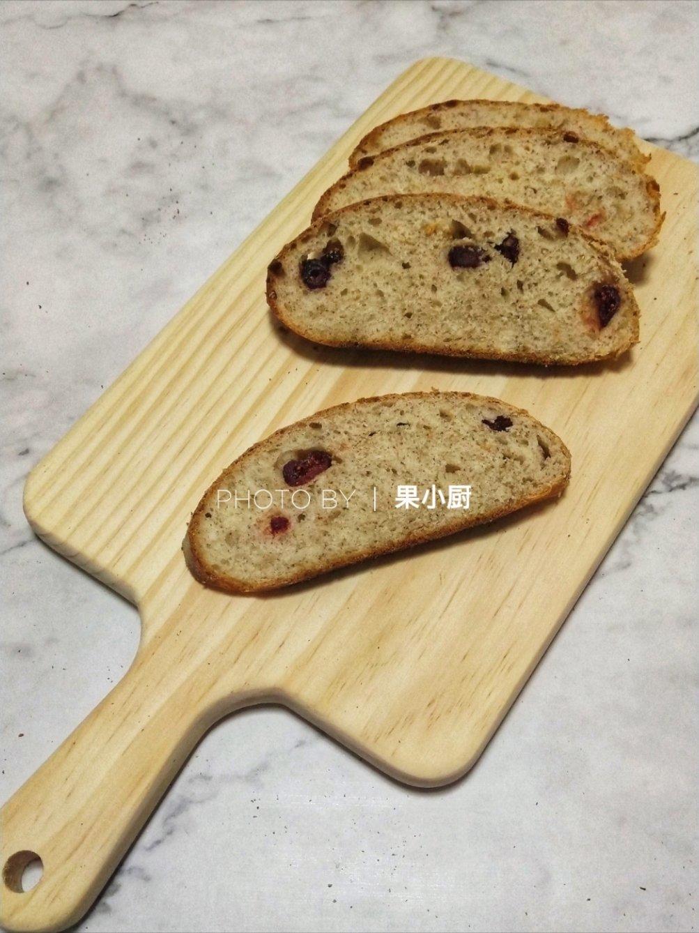 黑麦蔓越莓软欧包