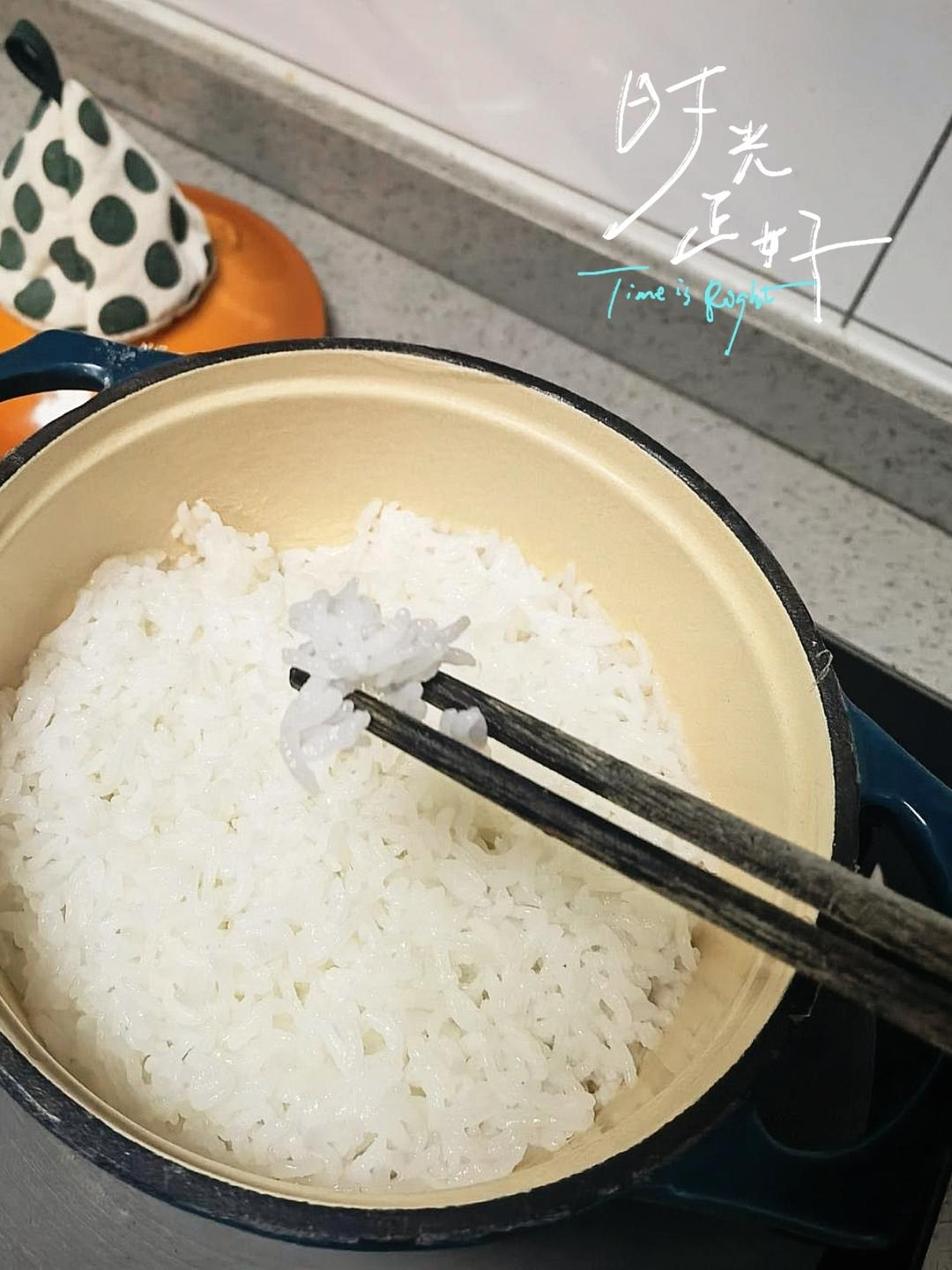 珐琅锅/铸铁锅做米饭的做法