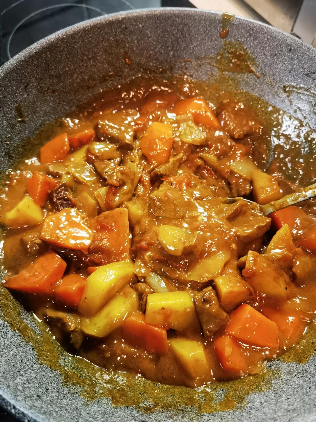 【nya酱的食谱】酸辣无水咖喱
