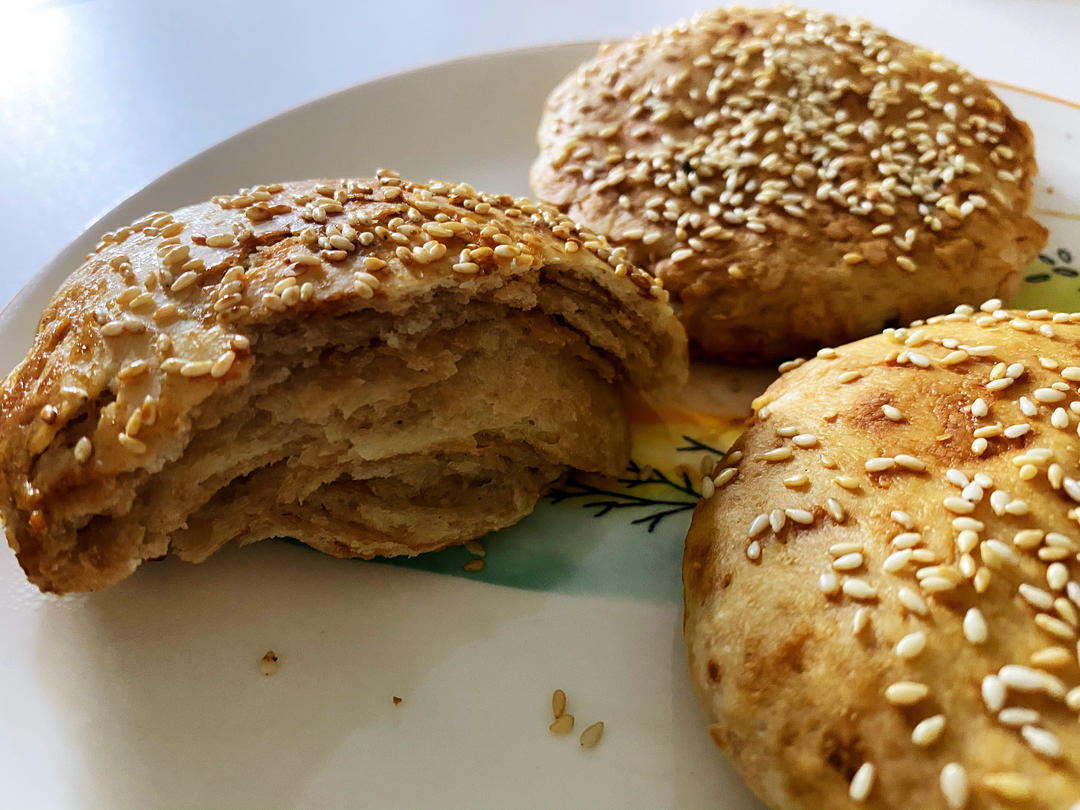 麻酱烧饼（独家原创）