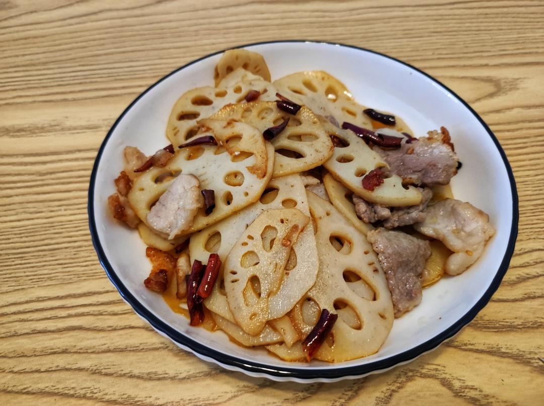 爆炒连藕