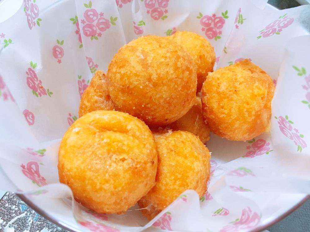 红薯系列——夹馅红薯丸子（奶酪）