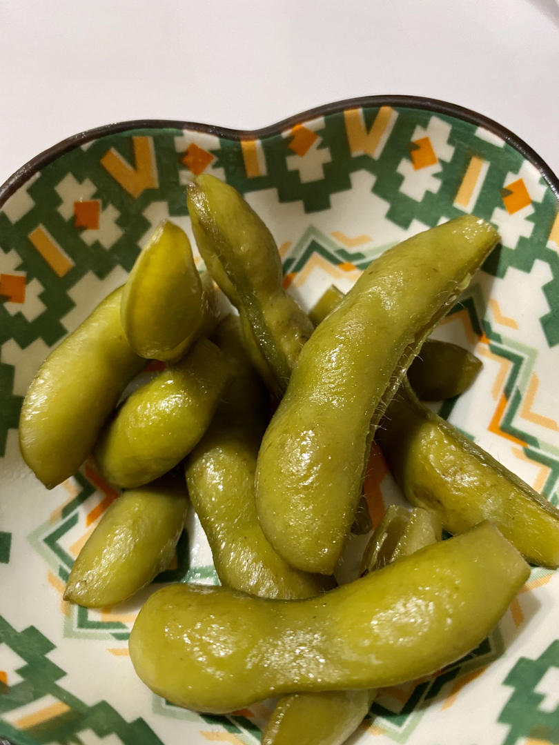 凉拌毛豆（五香煮花毛）