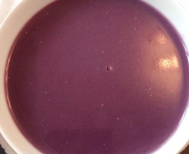 紫薯糯米米糊的做法