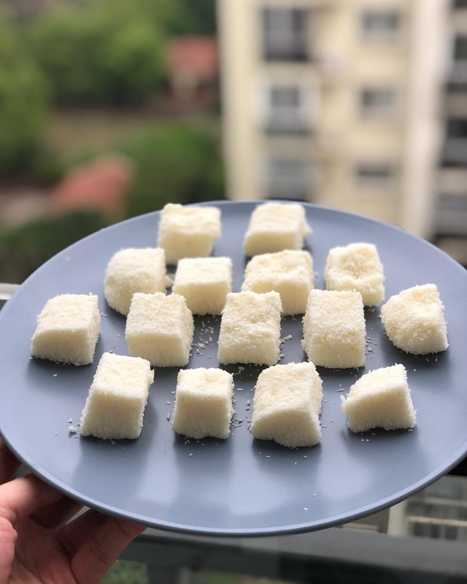 太棒啦！1个方子，做出2道口味一流的甜品！——椰奶小方&炸鲜奶